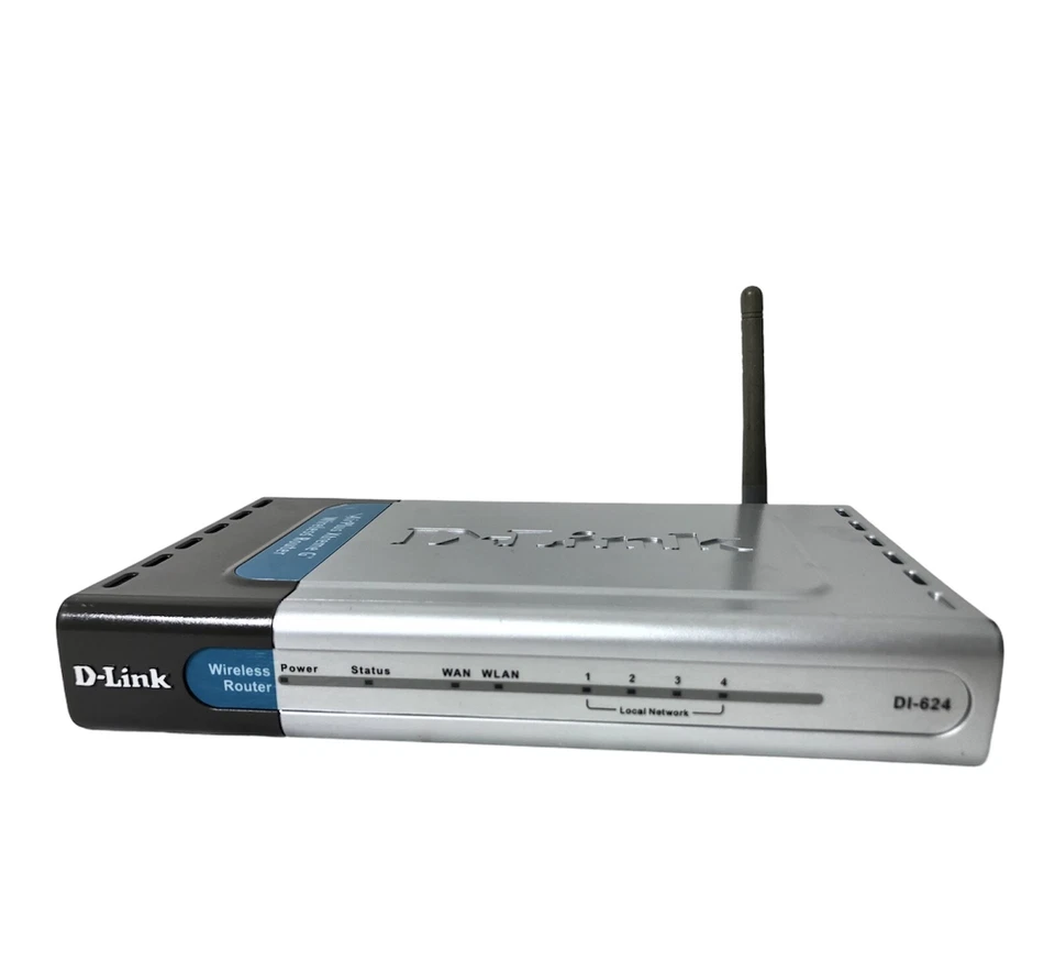 D-Link DI-624 Wireless Cable/DSL Router, 4-Port Switch, 802.11g, 108Mbps - Image 3 of 4