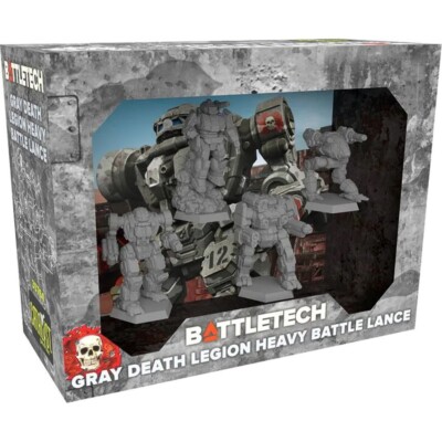 Battle Tech Gray Death Legion Heavy Battle Lance New