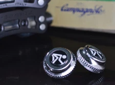 Koga Miyata pedals dust caps fit campagnolo super record gipiemme nuovo record
