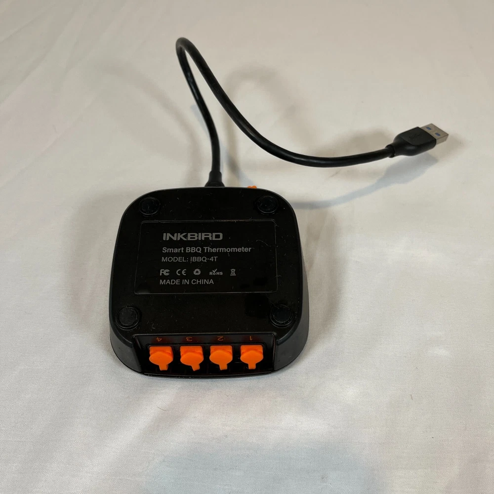 Bluetooth Meat Thermometer INKBIRD IBT/4XS Barbecue Cooking Rechargeable Battery