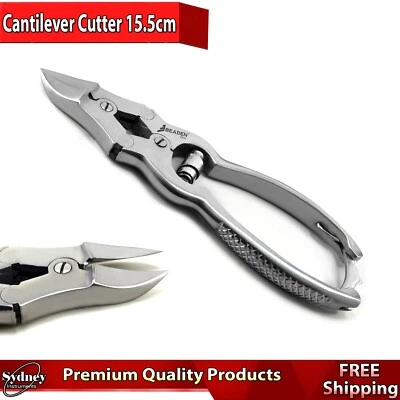 MEDSPO / BEADEN® INSTRUMENTS Podiatry Pedicure Kit Heavy Duty For Thick Nail Toe Nail Clippers Nipper Cutter