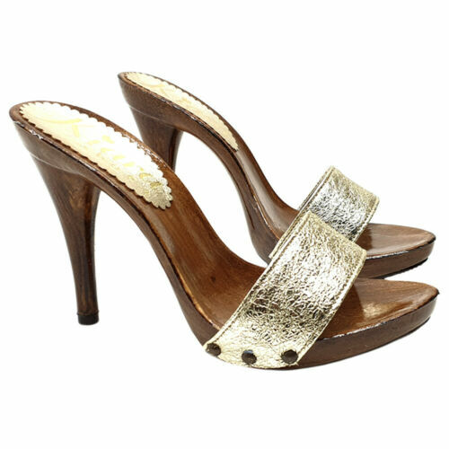 Chaussures De Tennis (baskets) LORIBLU En Cuir Doré/camel - Pointure 35 - Occasion, Fabrication Italie