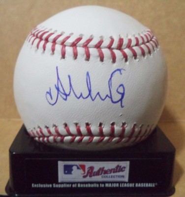 ABRAHAM GUTIERREZ ATLANTA BRAVES SIGNED AUTOGRAPHED ROMLB M.L BASEBALL W/COA