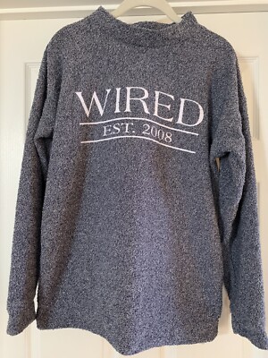 Wooly Threads Sweatshirt Top Sweater Pullover Women's Size Medium Made in USA