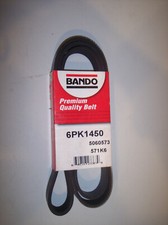 BANDO Serpentine Belt 6PK1450 Premium Quality Made in the USA