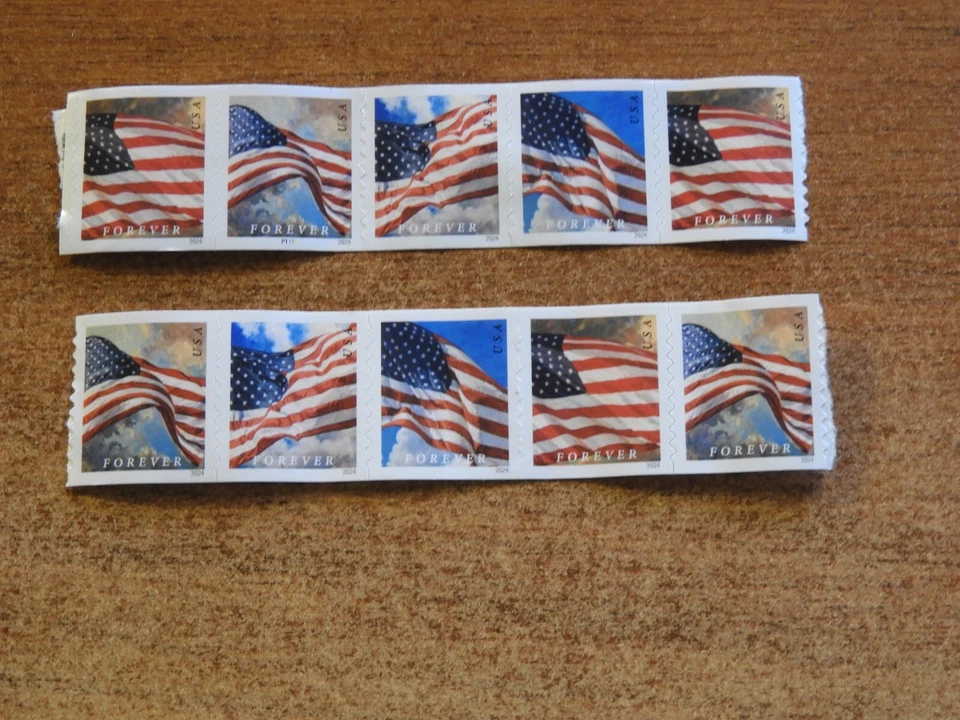 10 USPS Self-Adhesive Forever Stamps (Self Adhesive) Get Free Stamps - Image 2 of 4