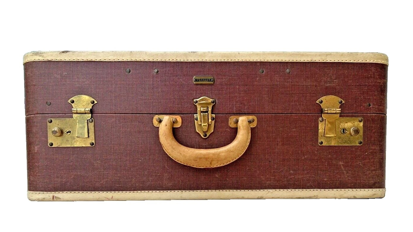 Tweed Suitcases with Lock Vintage Luggage & Vintage Travel Accessories