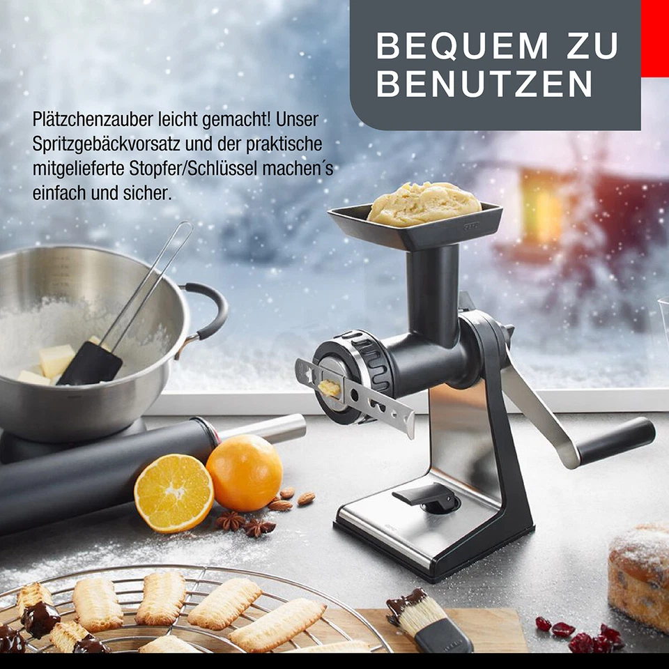 Zubehör Fleischwolfvorsatz für 19080 Trommelreibe TRANSFORMA® - Bild 4 von 4