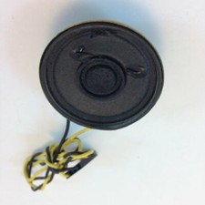 1 1/2" ROUND REPLACEMENT SPEAKER 12" LEADS, BUTTON MAGNET, .1 WATTS 8 OHMS