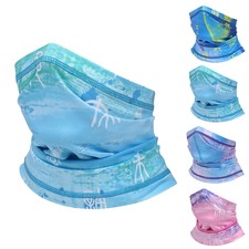 Colorful Neck Gaiter Washable Balaclava UV Protection Face Mask Scarf Reusable