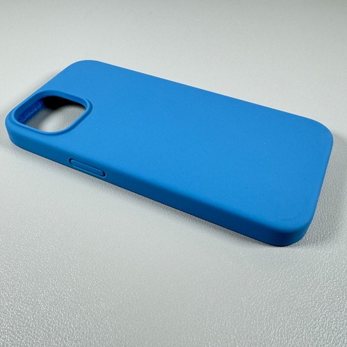 Funda para iPhone 13/14 - Azul Capri | Silicona Líquida | Suave como la seda | Miracase - Imagen 10 de 15