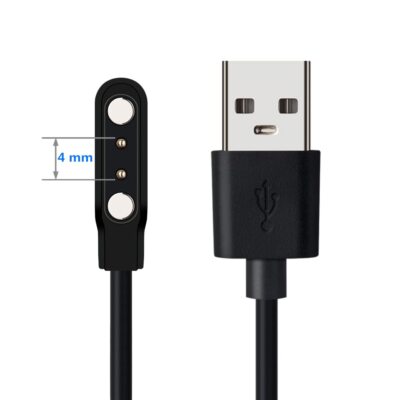 Gearplex Smart Watch Universal  Charger Magnetic Fitness Tracker 4 mm  2 Pack