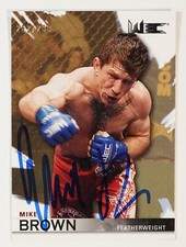 Mike Brown MMA Original Autographed Items for sale