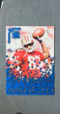 1995 Pacific Triple Folders Rookies & Stars Blue #29 J.J. Stokes 49'ers