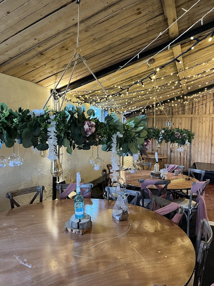 Flower Decor Chandelier Hoops Perfect For Weddings Bars Restaurants - Image 2 of 4