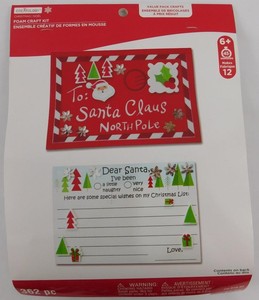 Download Creatology Christmas Foam Craft Kit New Kids Craft Dear Santa 191518457506 Ebay PSD Mockup Templates
