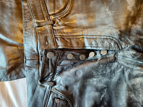 PANTALONE PELLE UOMO - Foto 3 di 9