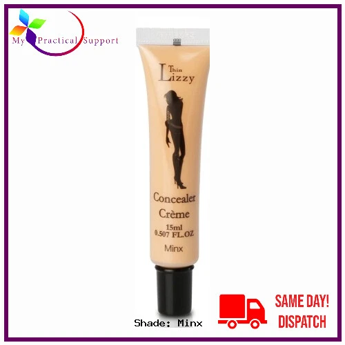 Thin Lizzy Concealer Creme 15ml All Shades Available NEW STOCK Travel Flawless - Picture 6 of 9