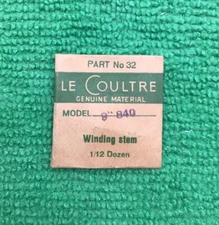 Jaeger LeCoultre Winding Stem Cal. 9” 840 Part 401, NOS