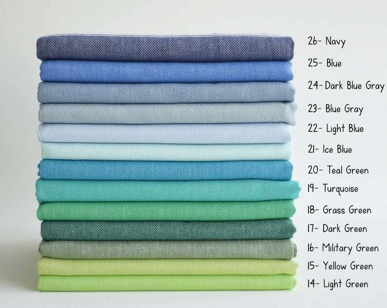 Padishah Home,XXL 100% Turkish Cotton,Bath Beach Gym Pool Yoga Towel 39'' X 70 - Image 3 of 4