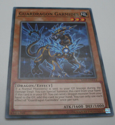 Yu-Gi-Oh Karte - Guardragon Garmides - Dragon / Effect - Yugioh Neu