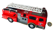 Toy Car Fire Engine Large not working Vintage nfb