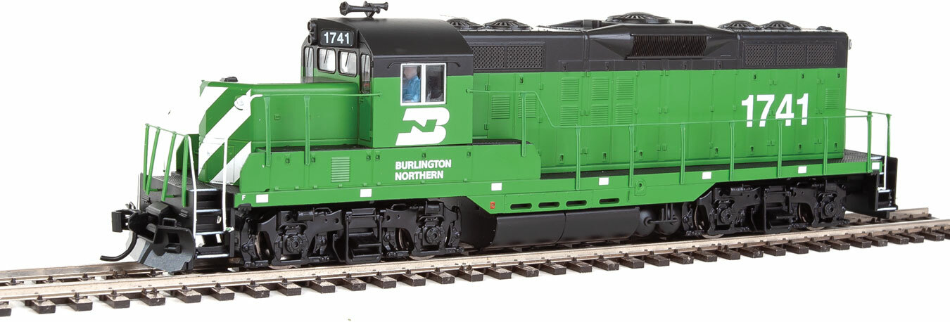 H0 Gauge - Diesel Locomotive EMD GP9 Burlington Northern -- 10403 New