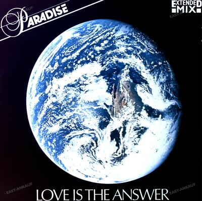 Paradise - Love Is The Answer Maxi (VG+/VG+) '