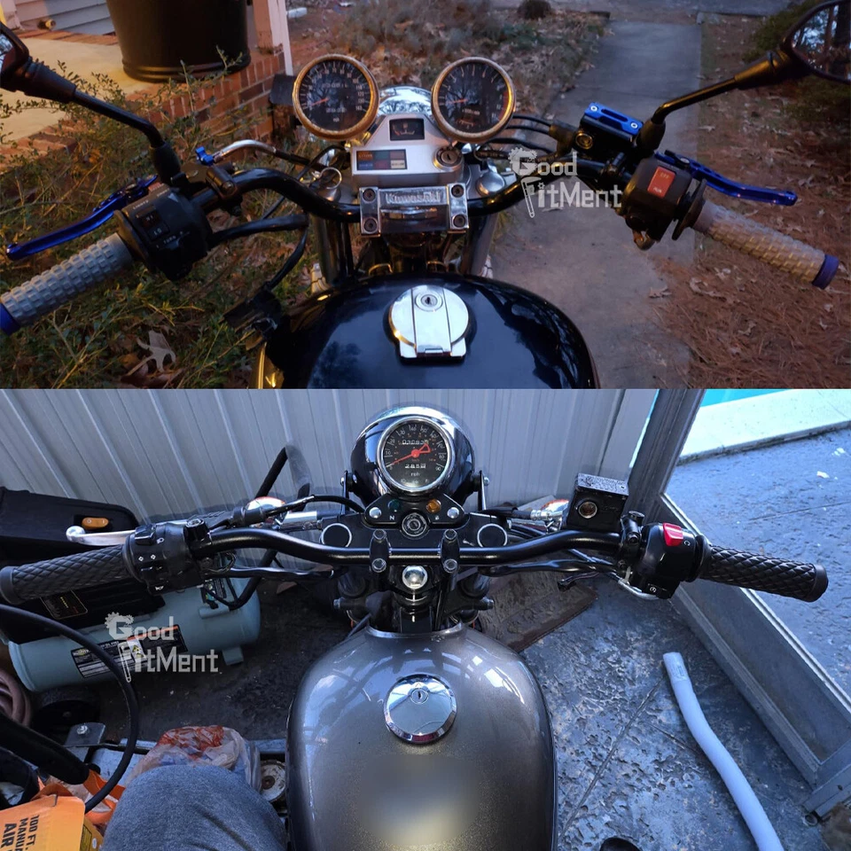 Motorcycle Handlebar 7/8" Handlebars Drag Bar For Triumph Speed Triple 2001-2013 - Image 3 of 4