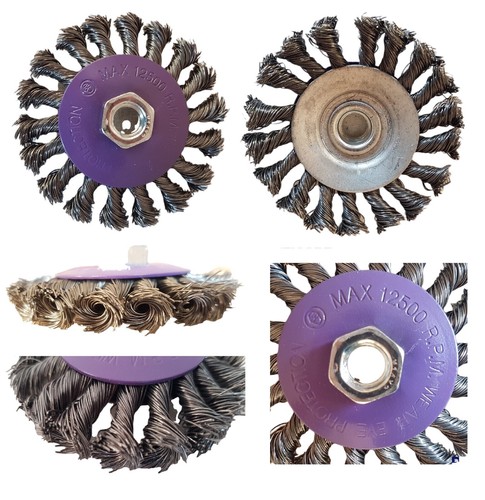 PFERD Rundbürste F.Schleifbock-Doppelschleifer 150mm -200mm Bürste Drahtbürste E - Foto 14