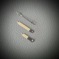 HANDS SET MU1 STYLE BRUSHED CENTER MATTE C3 LIGHT CREAM / SEIKO MOD SKX SKX007