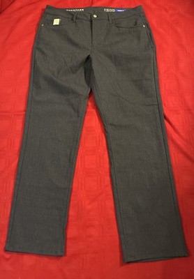 NWOT~IZOD~Advantage Performance~Straight Fit Pants~Mens 36x30~Blue Heather~Nice