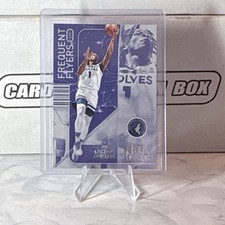 2022-23 Panini NBA Hoops Frequent Flyers Anthony Edwards #1 Timberwolves Card