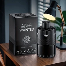 AZZARO The Most Wanted Eau de Parfum Intense – Woody & Spicy Cologne for Men