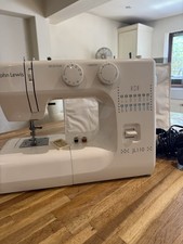 John Lewis JL110 Electric Sewing Machine. Portable with Foot Pedal and Case