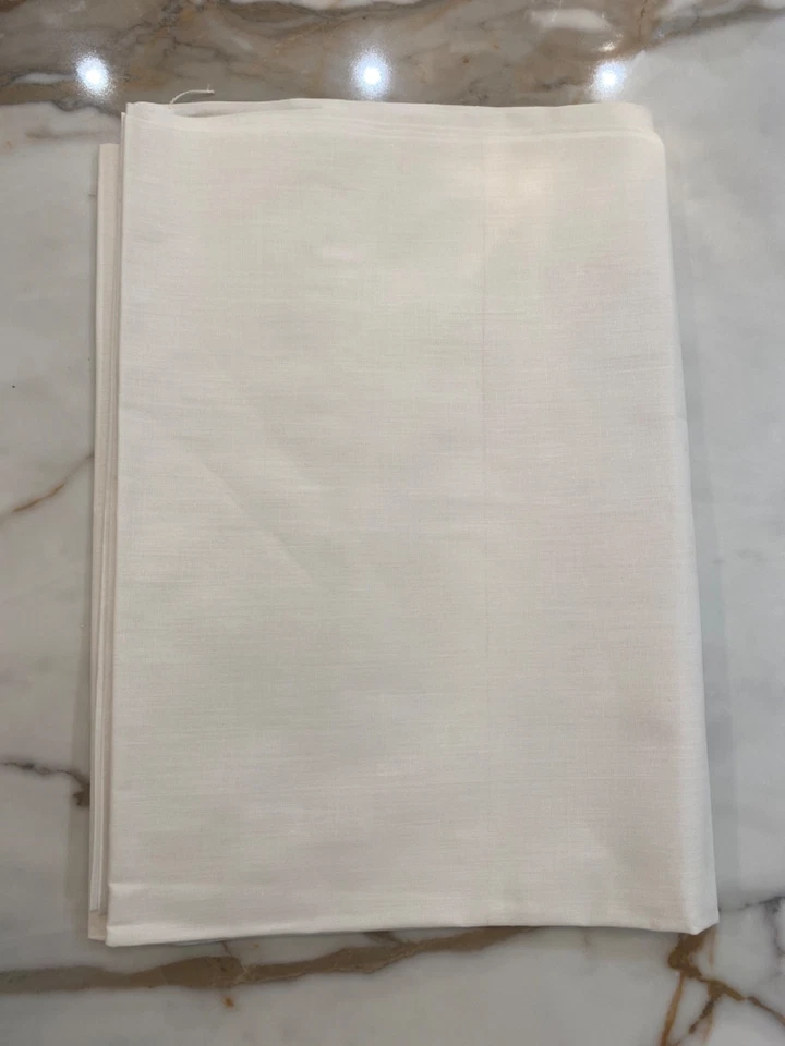 Sábanas planas dobles blancas 54"x90", hoteles, hospitales Foto 2 de 4