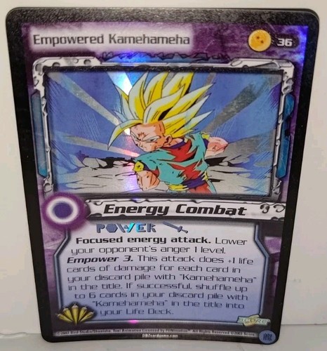 Dragon Ba Z TCG Empowered Kamehameha Limited Foil Bojack Subset 36 Score DBZ CCG