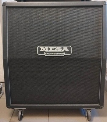Mesa Boogie Rectifier 4x12 Standard Gitarrenbox schräg mit Schutz