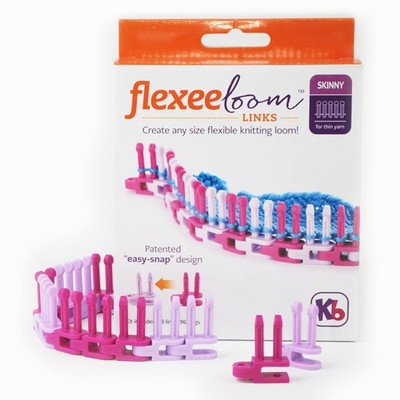 Authentic Knitting Board Flexee Loom Links Small Gauge, For Medium Yarn 