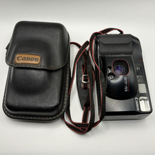 Canon Sure Shot Supreme 38mm Point Shoot Film Camera new battery. Tested.