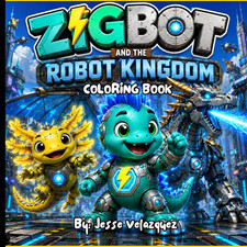 ZigBot and the Robot Kingdom: Giant Robots, Mechs, Robot Animals, and Futuristic