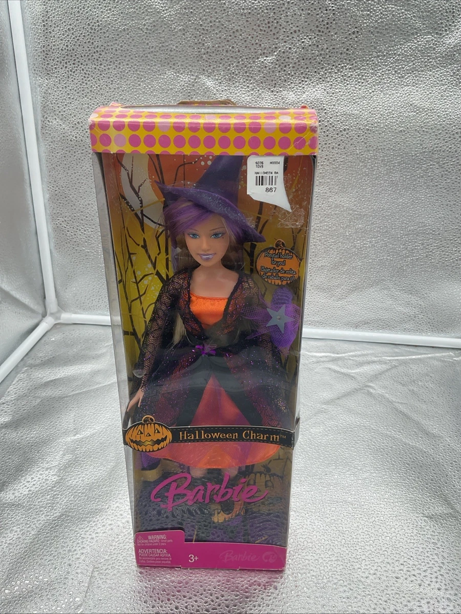 2006年バービーBarbie ハロウィン　ヴィンテージ  魔女 Holiday Barbie 2006 Year Manufactured Barbie Dolls & Doll Playsets