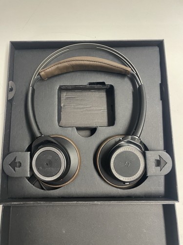 Plantronics Backbeat Sense Braun Leder Kabellose Bluetooth Kopfhörer - Bild 2 von 3