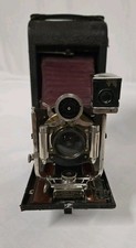 Vintage Kodak Folding Camera Red Early 1900s
