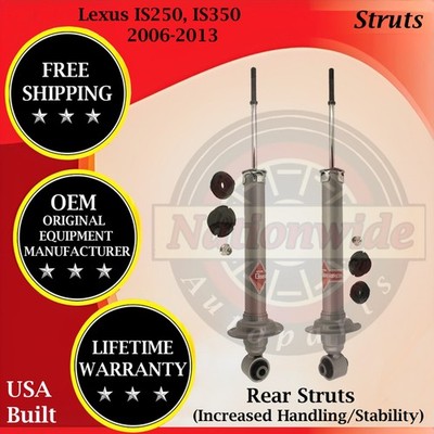KYB Genuine OEM Rear Struts For 2006-2013 Lexus IS250/IS350 Lifetime Warranty