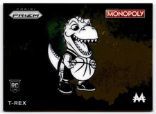 2024 Panini Prizm Monopoly T-Rex BMB-20 Prizm Black Money Blast
