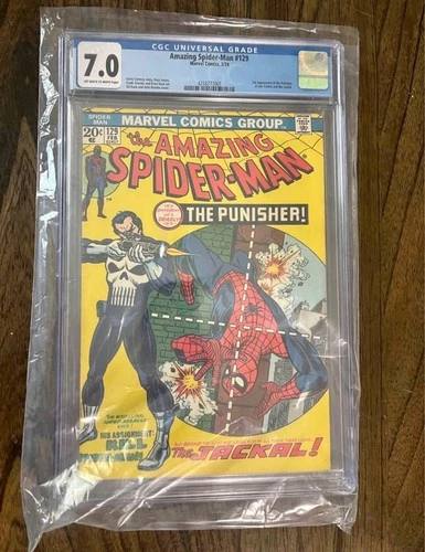 Amazing Spider-Man 129 Marvel 1974 CGC 7.0 1st Appearance The Punisher