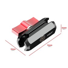 XT-XINTE Adjustable Magic Arm, Dual Clamp Ball Head for 17mm Camera Mount