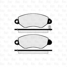 Brake Pads For Ford Transit Fwd 00-06 Front Juratek JCP4749