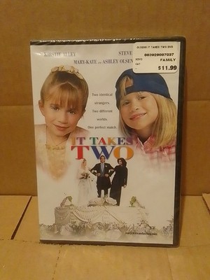 It takes two (DVD, 1995) Mary Kate And Ashley Olsen, Brand New, Factory Sealed
